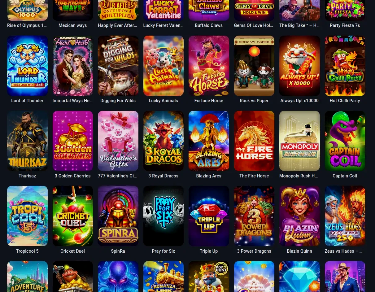 Moi Casino spelaanbod en bonussen